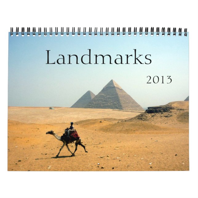 Sehenswürdigkeiten 2013 kalender (Titelbild)