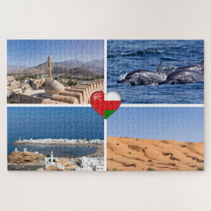 Sehenswürdigkeiten des Sultanats Oman Puzzle