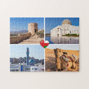 Sehenswürdigkeiten des Sultanats Oman Puzzle