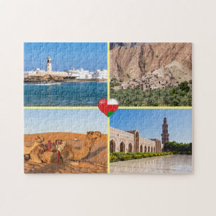 Sehenswürdigkeiten des Sultanats Oman Puzzle