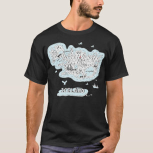 Sehenswürdigkeiten Islands T-Shirt