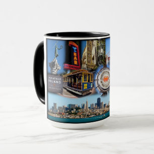 Sehenswürdigkeiten von San Francisco Tasse
