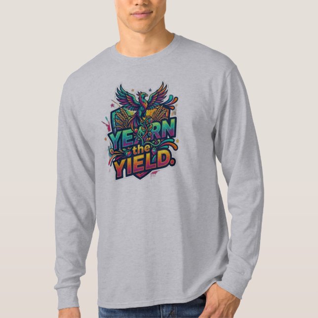 Sehne nach dem Ertrag. T-Shirt (Vorderseite)