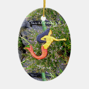 Sehnenschwanzsirena mermaid Schönheit Keramikornament