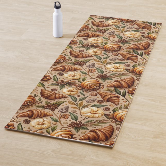 Sehnsucht nach Croissants  Yogamatte (Beispiel)