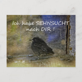 Sehnsucht nach Dir - Postkarte