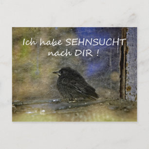 Sehnsucht nach Dir - Postkarte