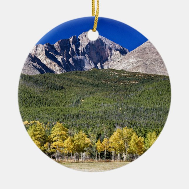 Sehnt sich Spitze ein Colorado-Spielplatz Keramik Ornament (Vorne)