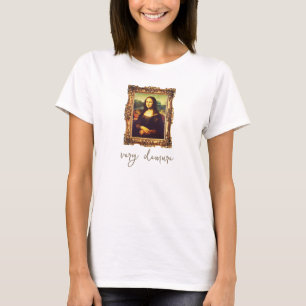 Sehr abschrecken Mona Lisa Renaissance Kunst T-Shirt