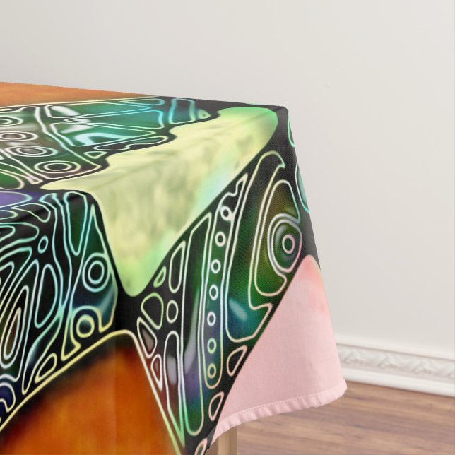 Sehr abstrakte Formen Art 11 Tischdecke (Beispiel)