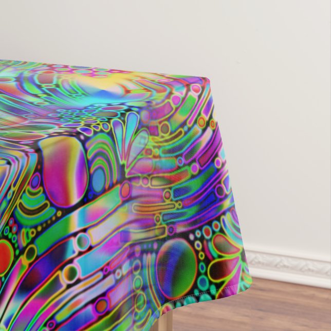 Sehr abstrakte Formen Art 1 Tischdecke (Beispiel)