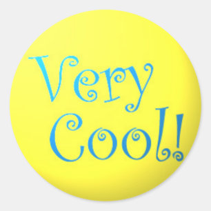 Sehr Cool! Aufkleber