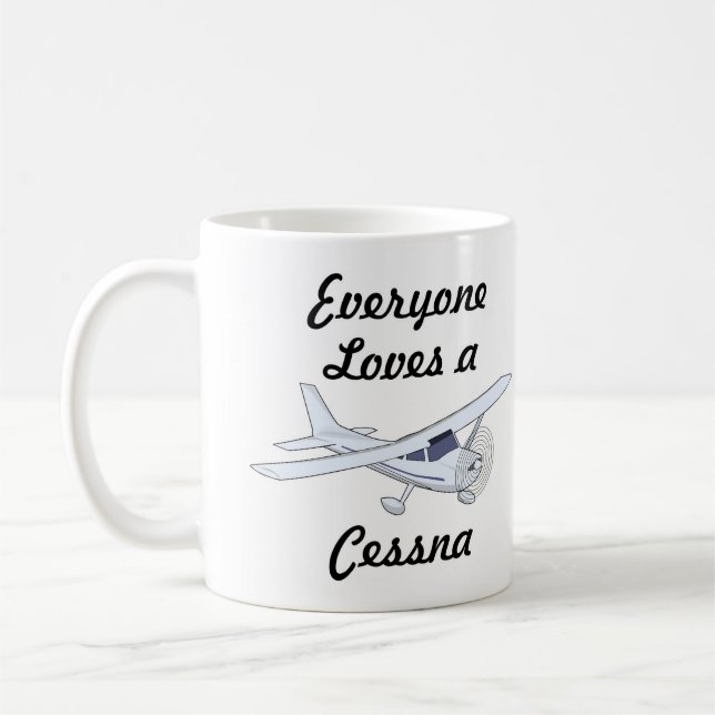 Sehr Cool jeder Lieben eine Cessna Kaffeetasse (Links)