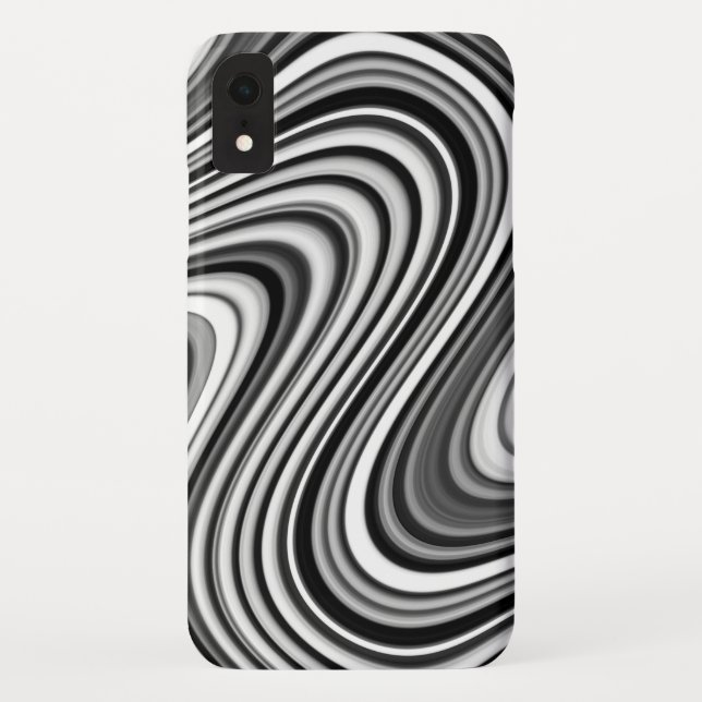 Sehr Cool Kurvenförmig Case-Mate iPhone Hülle (Rückseite)