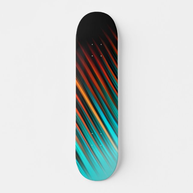 Sehr Cool moderne, mehrfarbig Skateboard (Vorne)