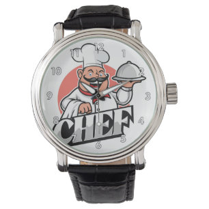 Sehr Cool und farbenfroh Perfekter Koch Armbanduhr