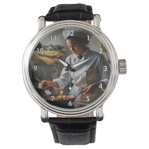 Sehr Cool und farbenfroh Perfekter Koch Armbanduhr