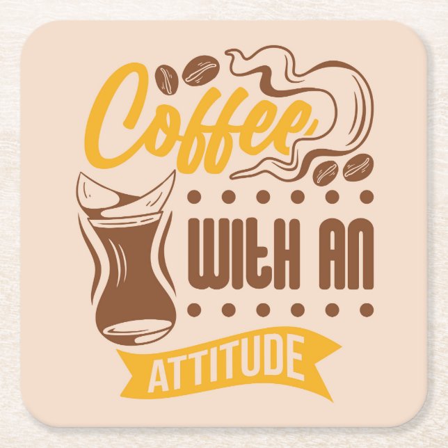 Sehr cool und süßer Kaffee oder Java Rechteckiger Pappuntersetzer (Vorderseite)
