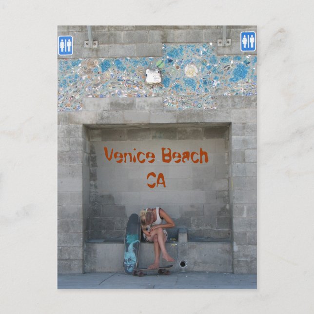 Sehr Cool Venedig Beach Postcard! Postkarte (Vorderseite)