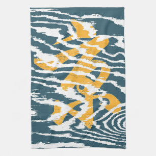 Sehr Coole asiatische Kalligrafie Geschirrtuch