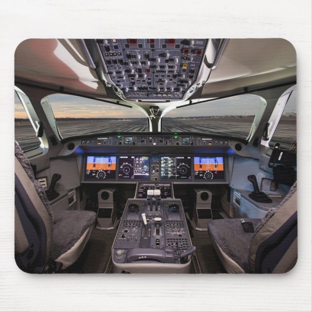 Sehr Coole Flugzeugmatte / Panel Mousepad (Vorne)
