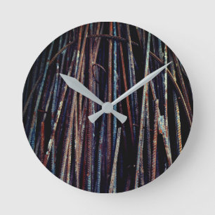 Sehr Coole, robuste Bars Runde Wanduhr