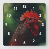 Sehr Coole Rooster-Uhr