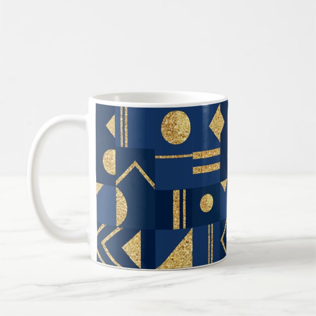 Sehr Coole südwestlich blaue Kaffee-Tasse Kaffeetasse (Links)