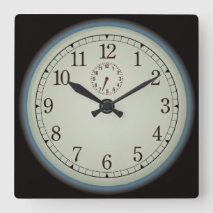 Sehr Coole Uhr an der alten Wand