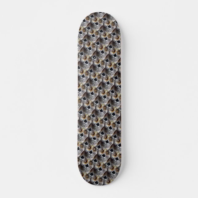 Sehr Coole und farbenfrohe Formen Skateboard (Vorne)