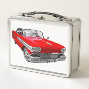 Sehr coole vintage Automobil Lunchbox