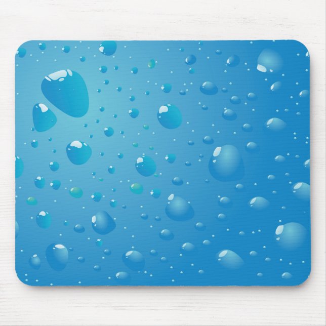 Sehr Coole Wassertropfen Mäuse Mat Mousepad (Vorne)