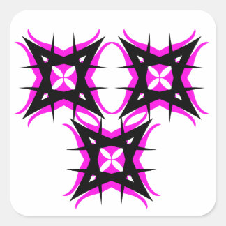 Sehr cooler Aufkleber. Quadratischer Aufkleber