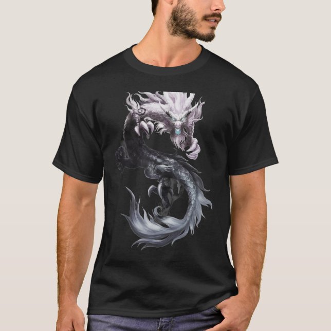 Sehr Cooler Drache T-Shirt (Vorderseite)