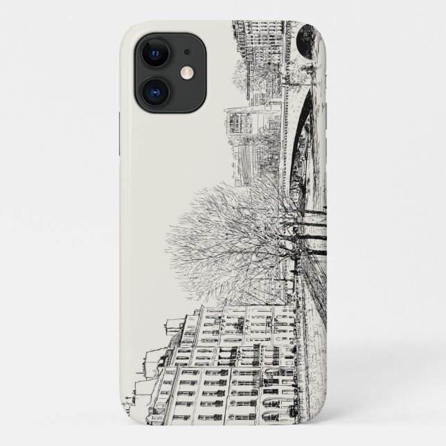 Sehr Cooler Handskizze iPhone Case (Rückseite)
