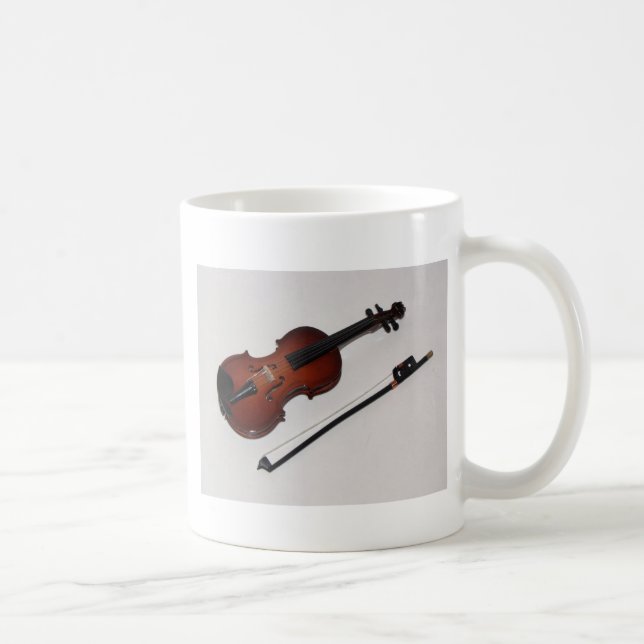 Sehr Cooler Mini-Violine-Kaffeecup Tasse (Rechts)