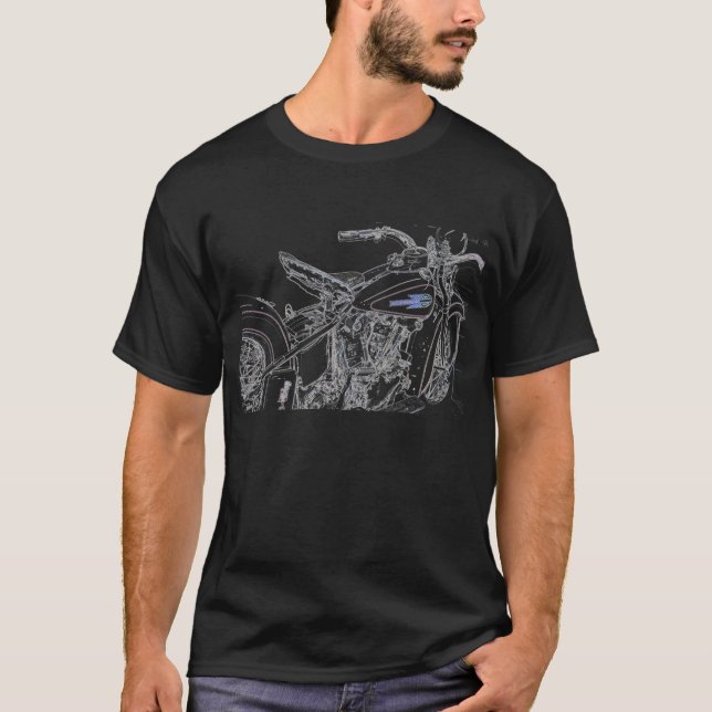 Sehr cooler Vintager Harley T - Shirt (Vorderseite)