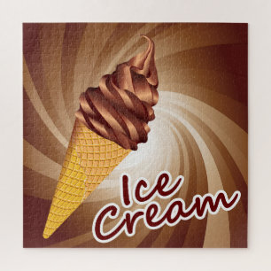 Sehr Cooles Eiscreme Cone Jigsaw Puzzle