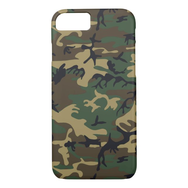 Sehr Cooles Muster für die Camouflage im militäris Case-Mate iPhone Hülle (Rückseite)