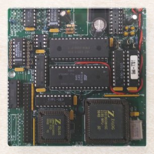 Sehr Cooles PC-Mainboard Glasuntersetzer