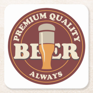 Sehr Cooles Premium Bier Untersetzer Set
