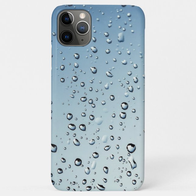 sehr cooles Raindropusmuster Case-Mate iPhone Hülle (Rückseite)