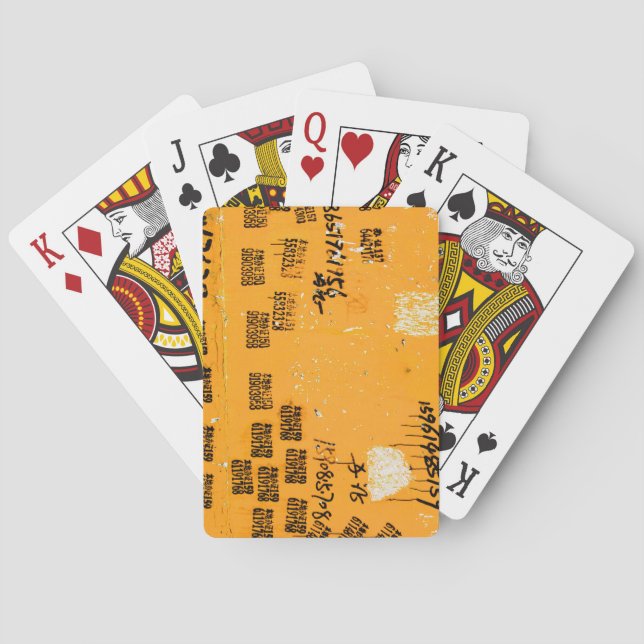 Sehr Cooles Städtchen Spielkarten (Rückseite)