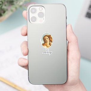 Sehr Cutesy Renaissance Lady Botticelli Venus Aufkleber