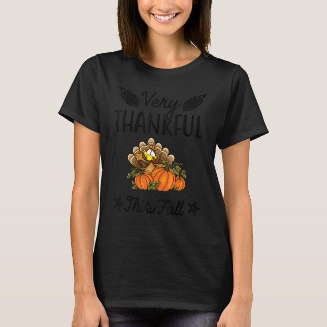 Sehr dankbar dieses Herbst Essential Costume T-Shirt (Vorderseite)