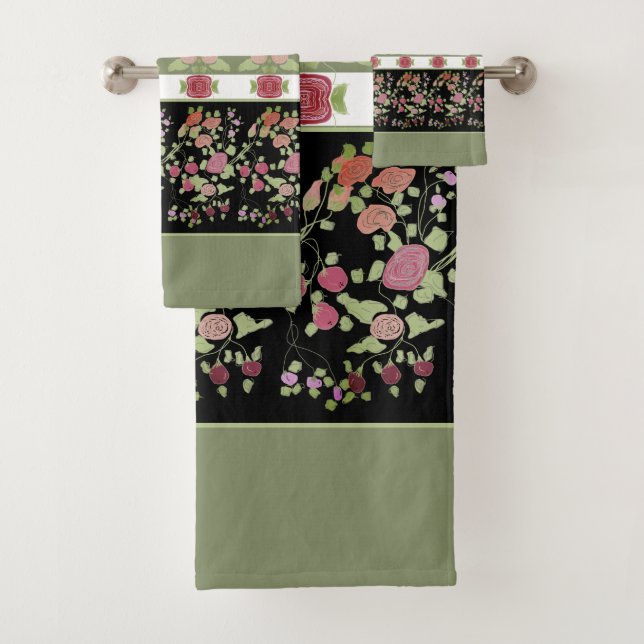 Sehr dekorativ und Künstlerisch Badhandtuch Set (Insitu)