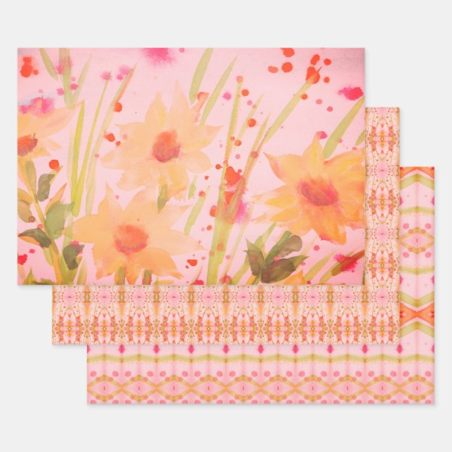 Sehr dekoratives Papier (Set)