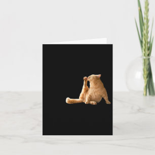 Sehr demütigende Cly Meme Funny Cat Karte