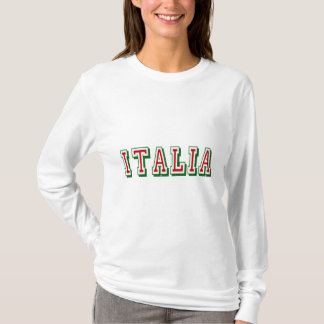 Sehr einfaches dennoch cooles Italien-Logo von T-Shirt