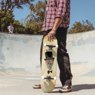 Sehr elegante Herren Skateboard. Skateboard
